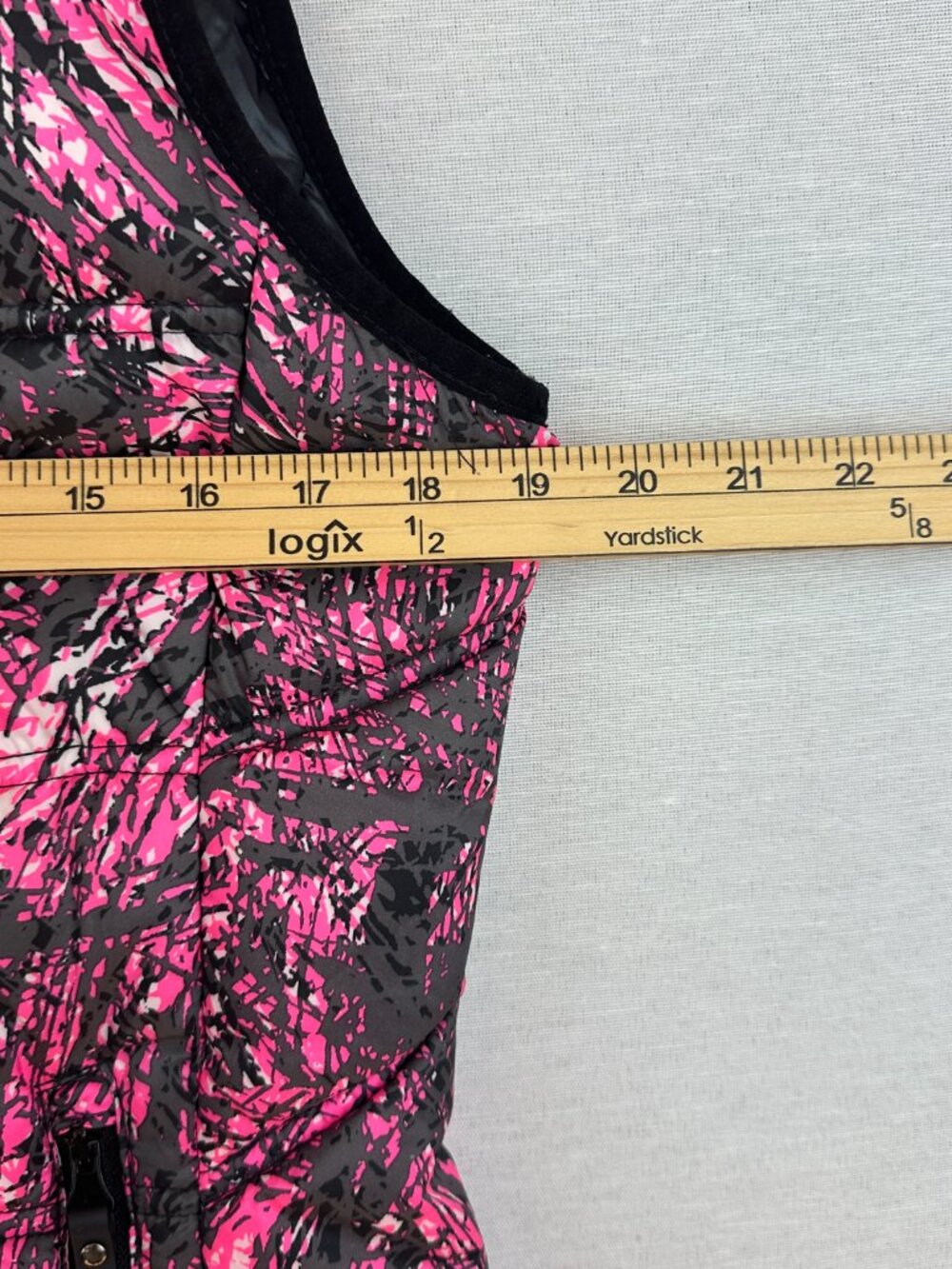 MARC NEW YORK PERFORMANCE MNY PUFFER CAMUFLAGE PINK VEST WOMEN'S SIZE M - Picture 9 of 11